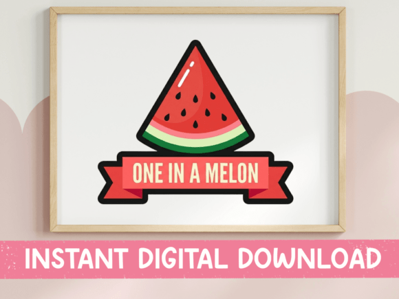 One in a Melon: A Bold T-Shirt Design for Brands