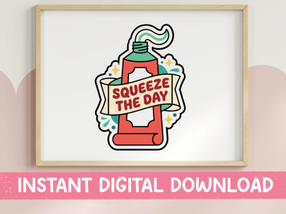 Squeeze the Day: A Playful T-Shirt Design for Blog Graphics